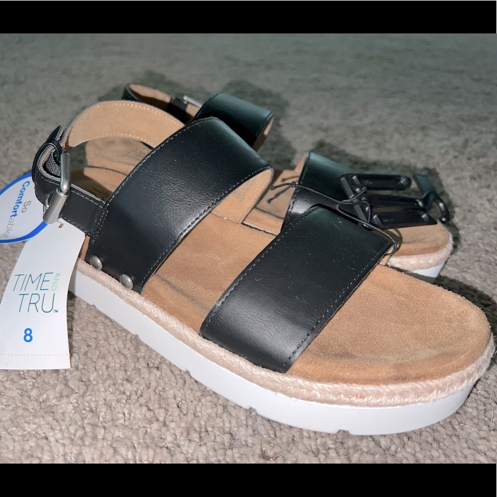 Black Sandal NWT